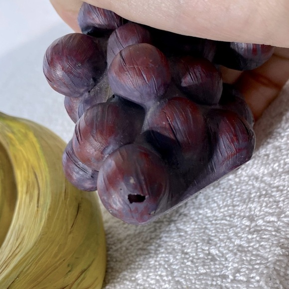 Vintage Grapes & Bananas Figurines - Picture 3 of 12